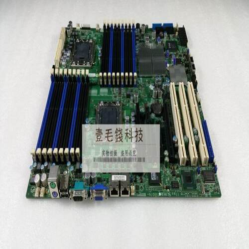 超微X8DTN+双路1366服务器主板支持56CPU多PCI-X 现货