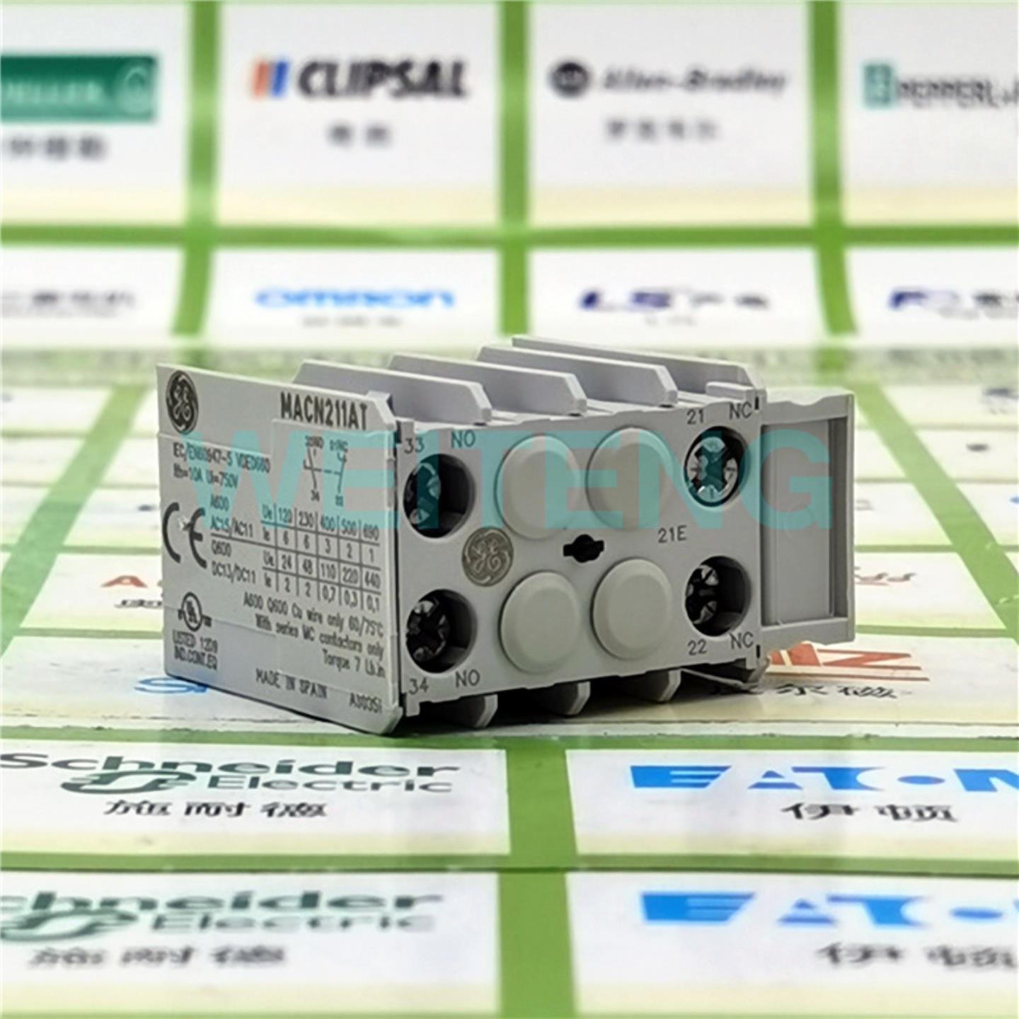 GE通用 MARN220AT MACN211AT 接触器辅助触头 NO常开NC常闭 顶装