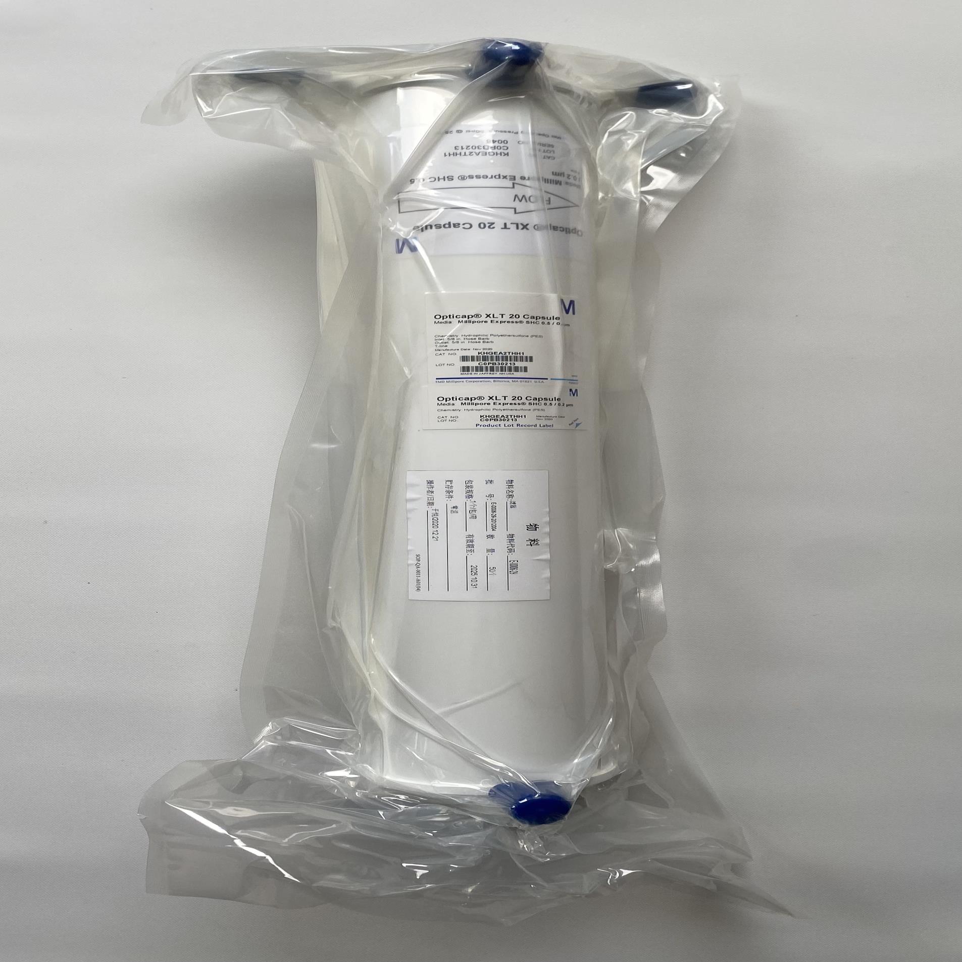 millipore密理博囊式过滤器PES聚醚砜KHGEA2THH1KHGEA10TTT1