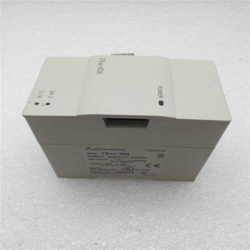 PLC定位模拟量温度输出入模块FX3U-4DA 现货 带包装