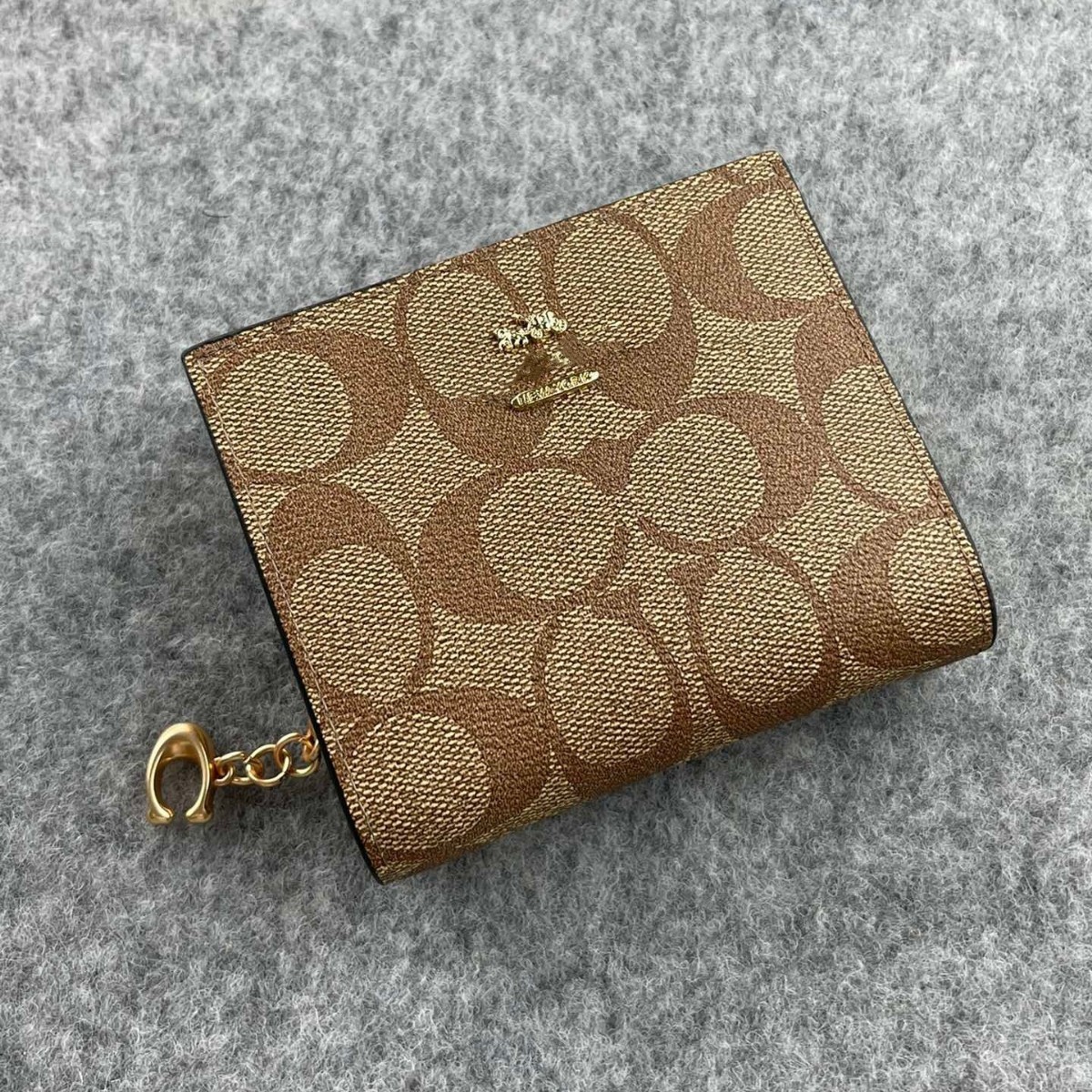 （新色）经典复古拉链女士钱包短款零钱包小卡包多功能两折钱夹