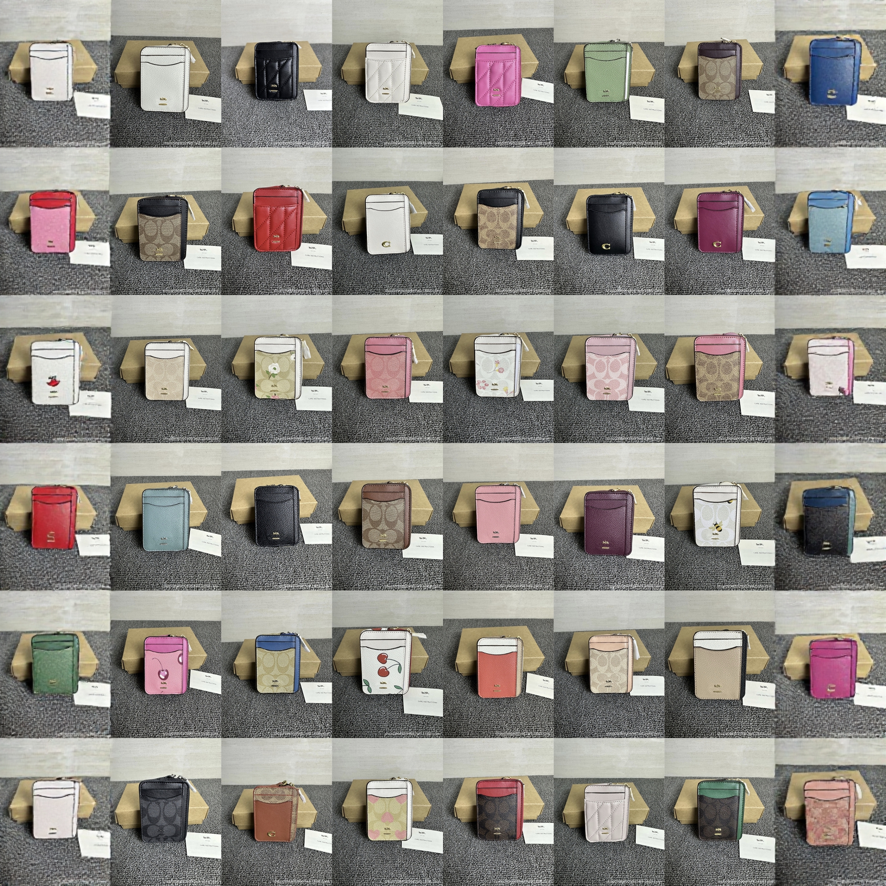 跨境 Co家欧美复古链条小方包驾驶证身份证信用卡零钱拉链卡包