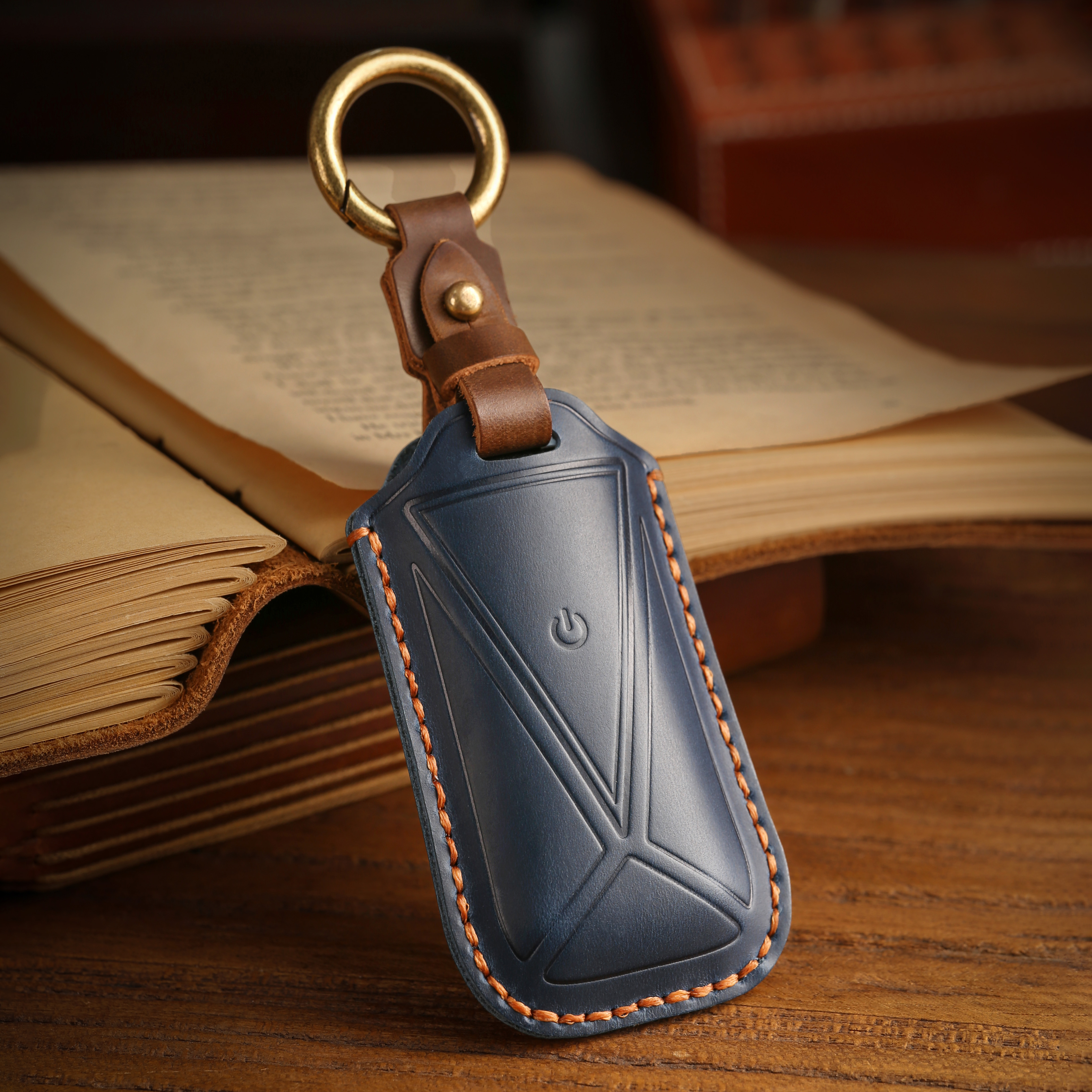 头层牛皮阿维塔官方定制车钥匙套