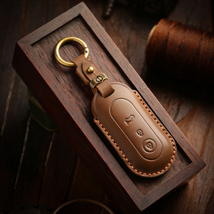 真皮问界新m9Ultra钥匙套华为m7pro包m5卡片aito享界S9汽车壳扣高