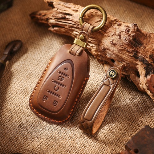 头层牛皮车企手工定制汽车钥匙套