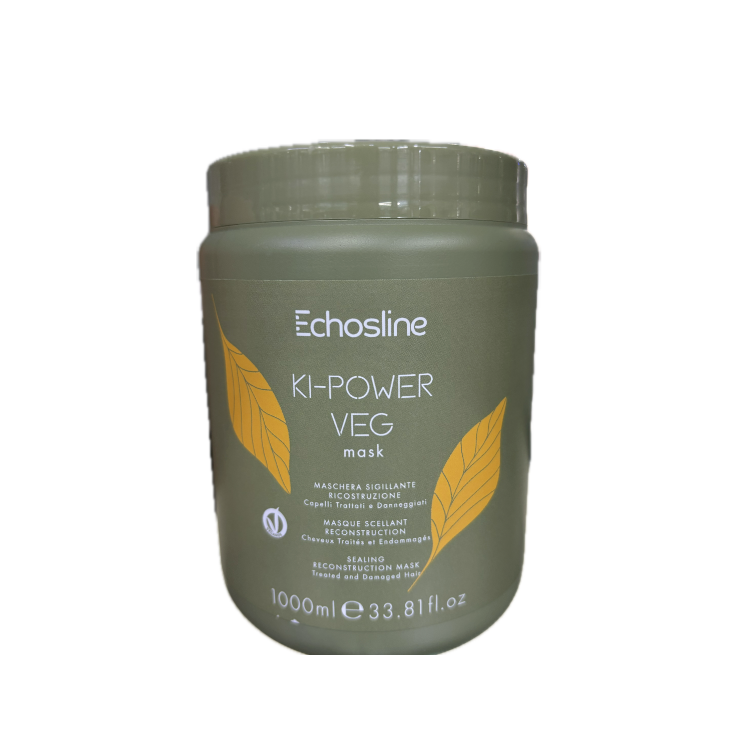 澳门代购 Echosline KERATIN VEG mask 角蛋白顺直焗油发膜1000ml