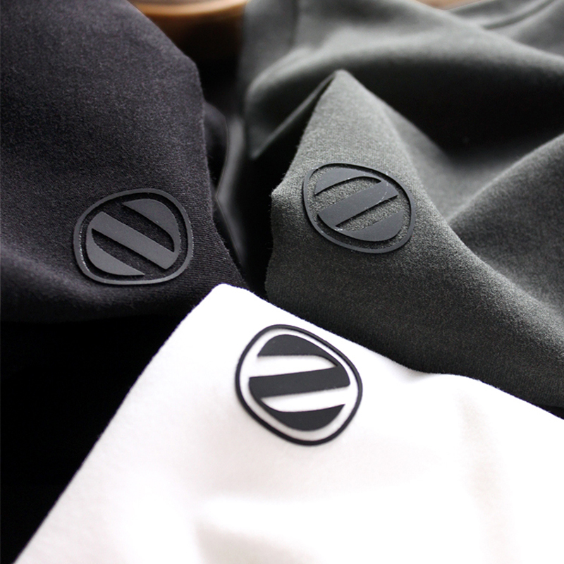 特价！【棉＋莫代尔】男士圆领领厚型双面抓绒长袖T恤打底衫男718