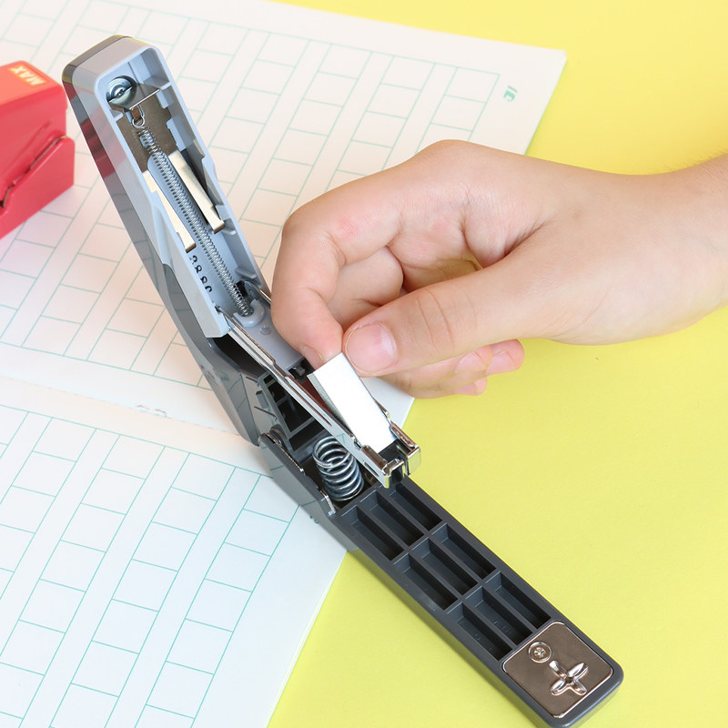 MAX 센터심 스테이플러 HD-10V 스테이플러 360° 회전식 제본 학생 숙제 용지