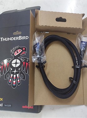 AQ线圣Thunder Bird 48雷鸟2.1HDMI线高清视频音频发烧Audioquest