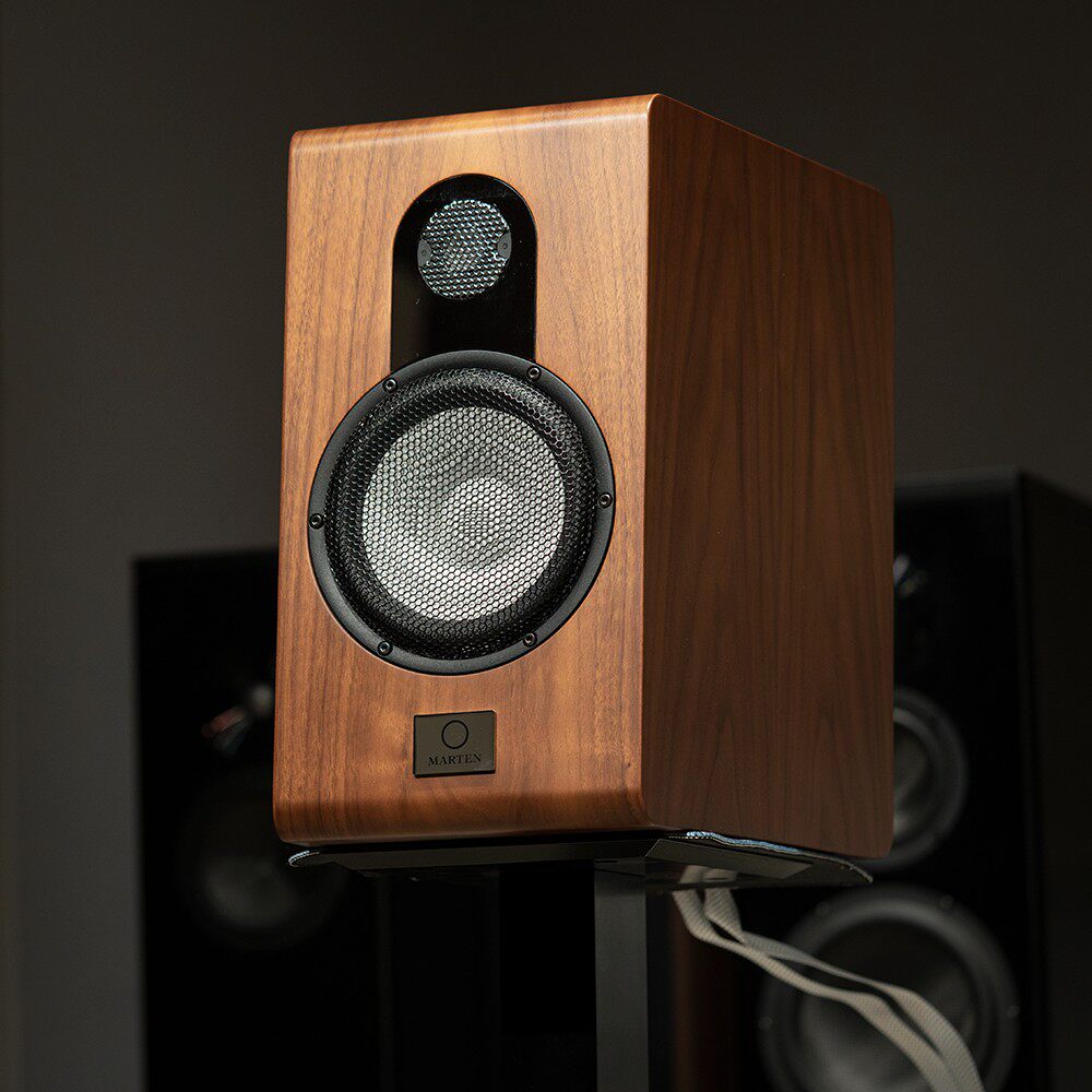 瑞典marten马田 parker duo帕克二重奏书架音箱 专业无源实木音箱
