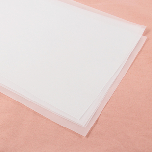 麋鹿先生 透明拓图纸刺绣专用拓印拼布手工布用A4描图纸