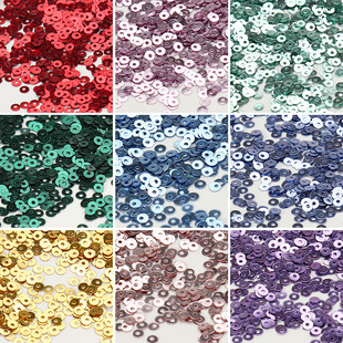 【2mm镜面亮片极小】法式立体刺绣亮片珠片娃衣手缝服装礼服辅料