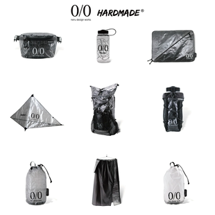 HARDMADE x 0/0Nerudesignworks联名系列DCF徒步背包雨裙电脑包等