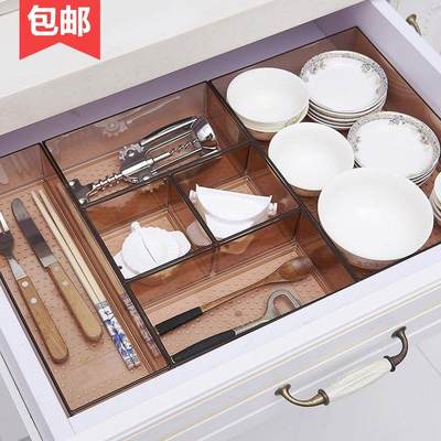 cutlery storage drawer dish stationar organiser cosmetic box