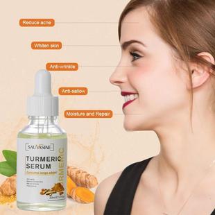 Face Aging Whitening Anti Organic Wrinkle Turmeric oil Serum