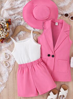 4pcs set Kids Girl Baby Clothes Children Girls For Summer 24