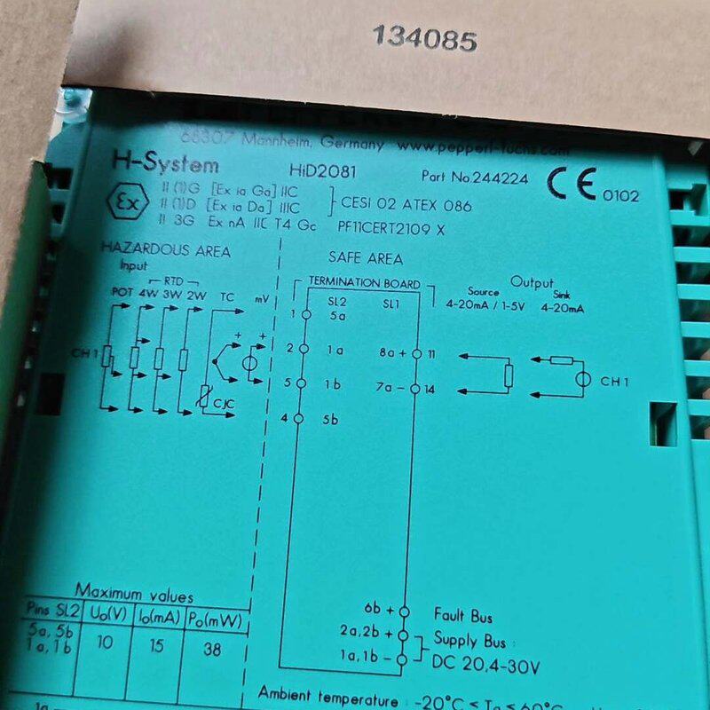 加福HID2081温度转换器，全新原装，库存现货，型号HI--议价商品