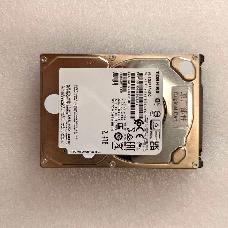 东芝AL15SEB24EQ 2.4T SAS服务器硬盘 2.--议价商品