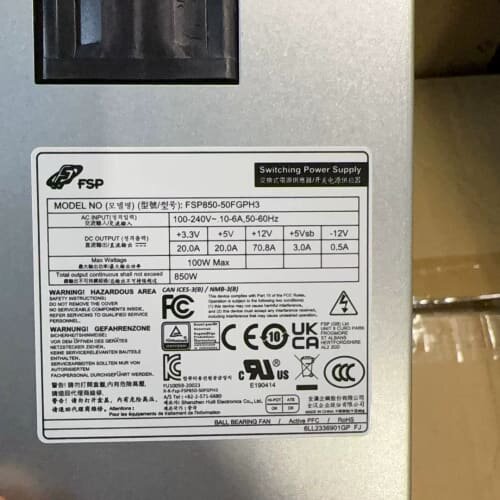 全汉1U*FSP850-50FGPH3工业级开关电源、电源可--议价商品
