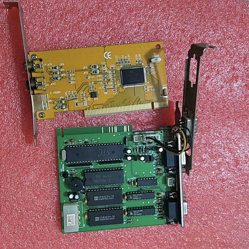 PC3000卡,原装拆机,带扩展槽,支持PCI接口,带两个串--议价商