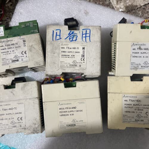 拆机的日本三菱模块FX2N—4D，4AD，各2台，没盖子，功--议价商品