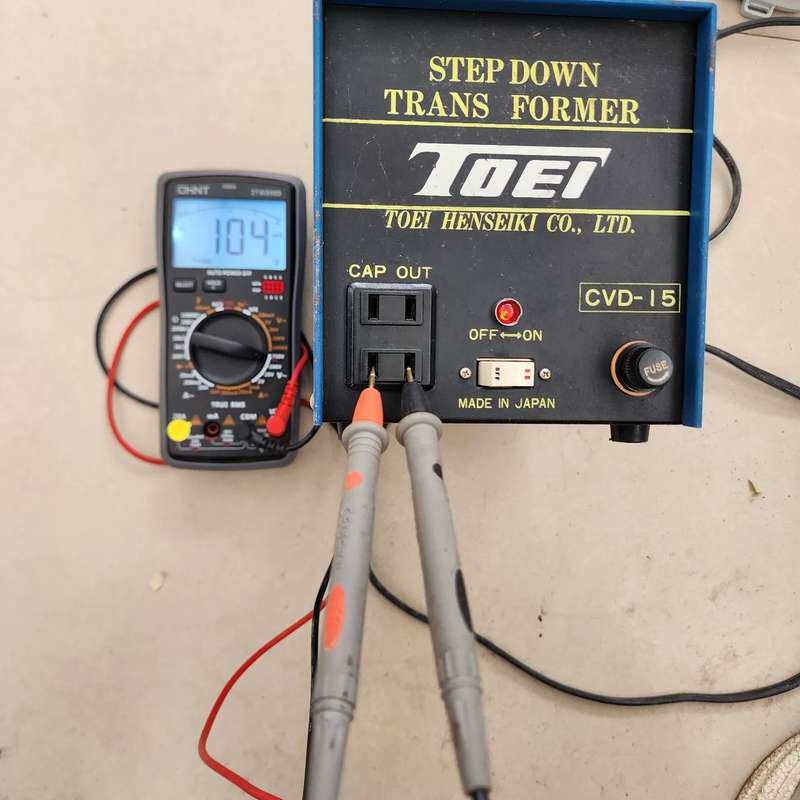 日本进口TOEI CVD-15变压器 输入220V输出100--议价商品