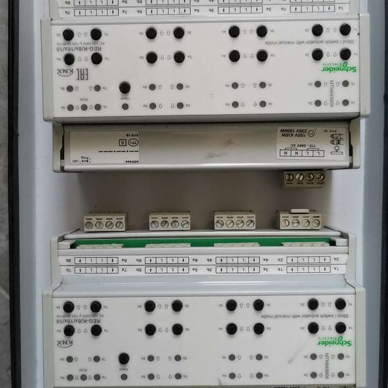 拆机施耐德莫顿KNX MTN649908 8路百叶窗16路--议价商品