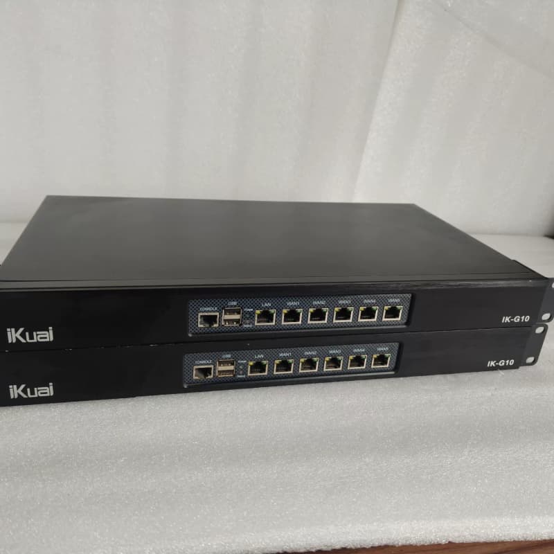二手 iKuai 爱快 IK-G10 企业级路由器，企业版--议价商品