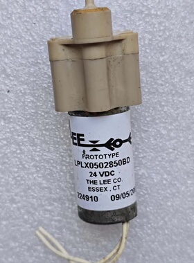 拆机进口Lee电磁阀LPLX0502850BD 24V--议价商品
