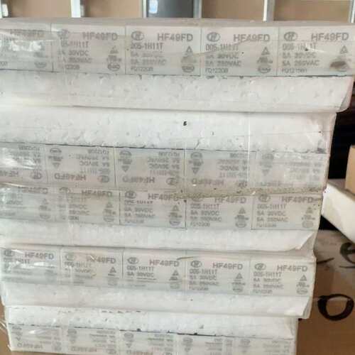 全新宏发继电器+HF49FD DD5-1H11T，500个单--议价商品