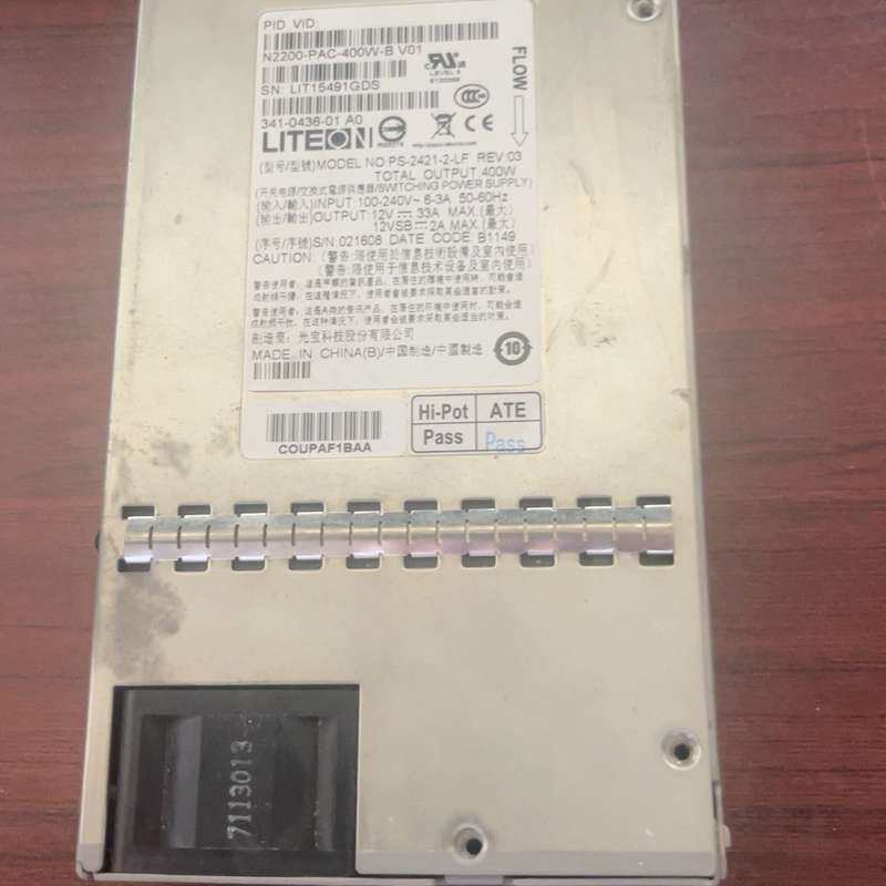 Cisco 思科二手现货电源 N2200-PAC-400W---议价商品