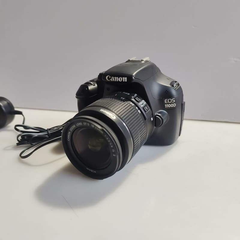 佳能 EOS 1100D数码单反相机 搭配EF‑S 18‑5--议价商品