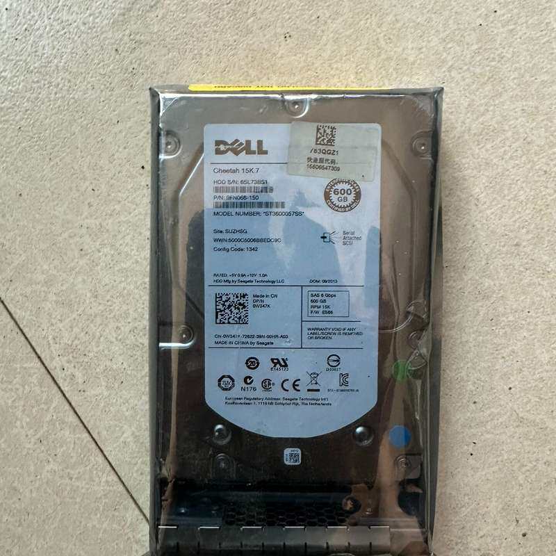 戴尔DELL 600G SAS 15K服务器硬盘,型号ST3--议价商品