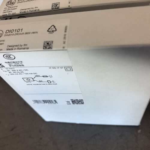 全新原装ifm易福门 DI0101接近开关，型号DI2010--议价商品