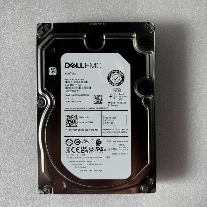Dell戴尔 8T 0M40TH 0VFP4M 服务器硬盘S--议价商品