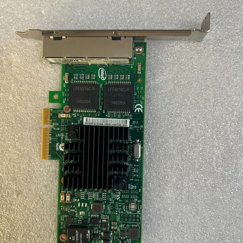 二手拆机 英特尔原装 Intel千兆网卡 I350-T4带防--议价商品