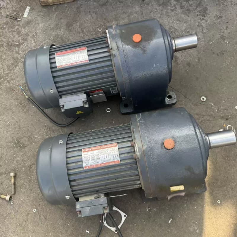 拆机2台二手GPG减速电机CH-40,带刹车,1.5kW,2--议价商品