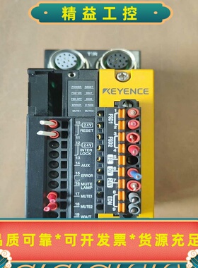 基恩士GL-T11R安全光栅控制器，日本原装进口，拆机品。D--议价商