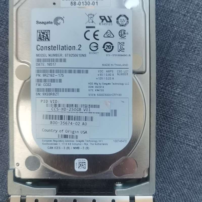 希捷ST9250610NS 250G SATA 2.5寸服--议价商品