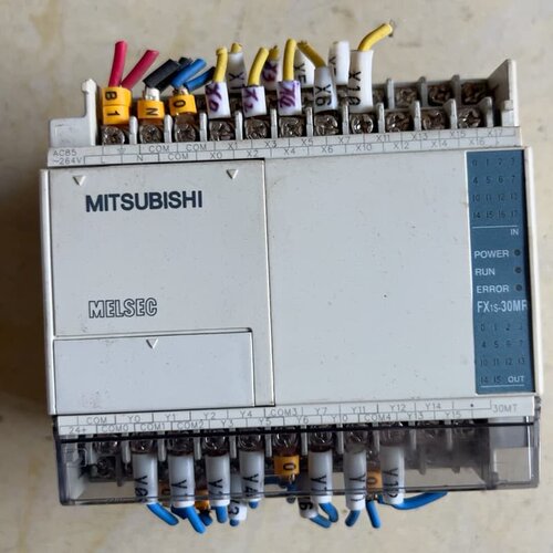 三菱PLC FX1s-30MR-001，拆机件，成色如图--议价商品