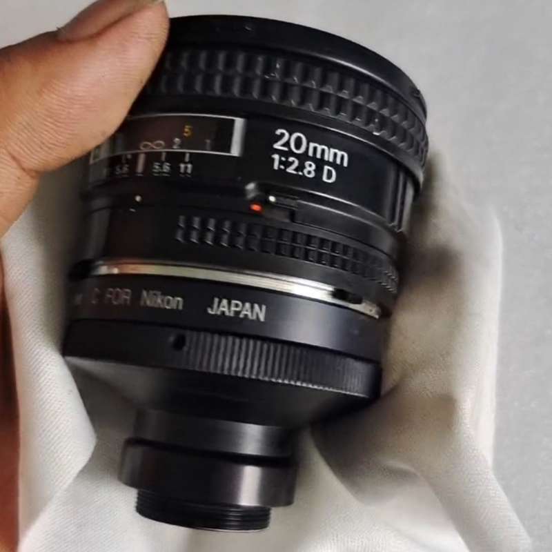 尼康AF NIKKOR 20mm 1:2.8 D镜头,日本制--议价商品