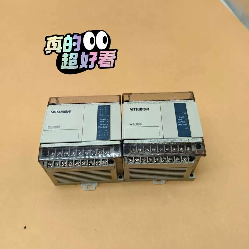 FX1N-24MT-001三菱PLC包邮顺丰9成新。原装，现--议价商品