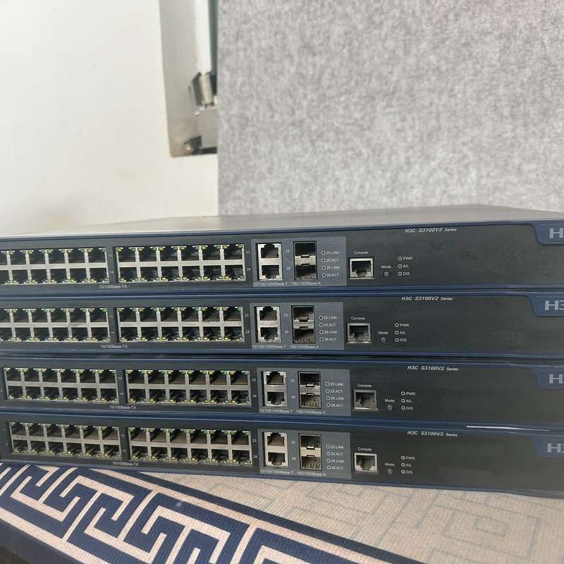H3C交换机 S3100V2-26TP-PWR-EI 二层千--议价商品