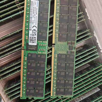 三星64G DDR5 4800 ECC REG服务器内存条--议价商品