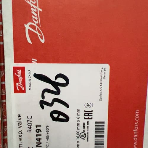 丹弗斯 膨胀阀 R407C 14只 R134A 7只 全新--议价商品