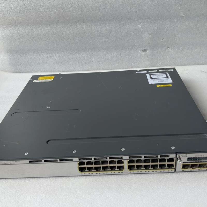 思科WS-C3750X-24T-E 24口千兆交换机,3层--议价商品
