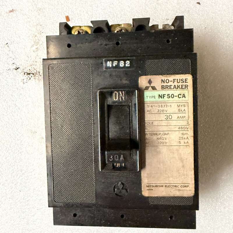 三菱NF50-CA空气开关，3P+30A，AC220V，日本--议价商品