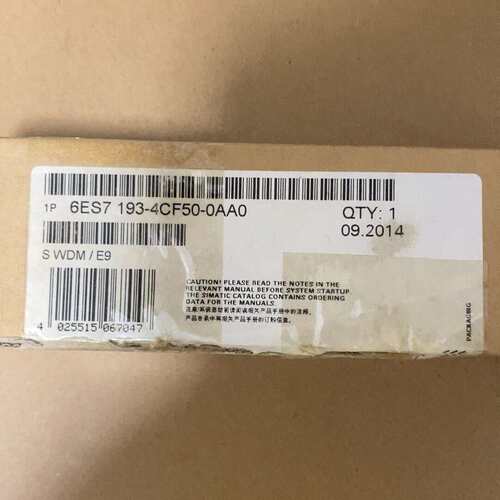 西门子PLC模块 6ES7 193-4CF50-0AA0，全--议价商品