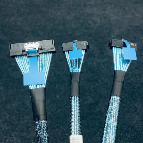 10条】安费诺MCIO 16X转2*MCIO 8X 5.0转--议价商品