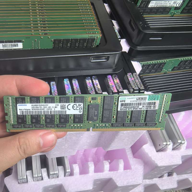 惠普/HPE 64G 4DRX4 2933 DDR4内存 P--议价商品